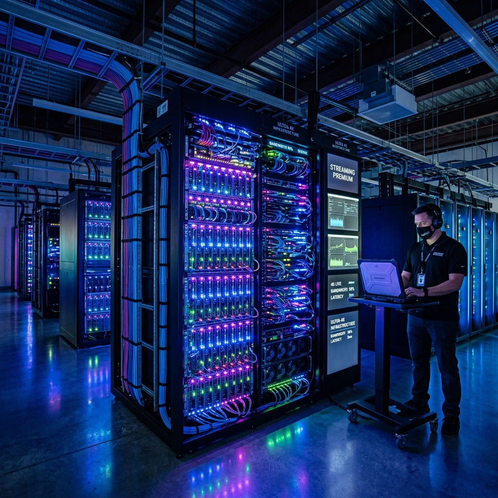 High-availability server infrastructure with load balancing and AntiFreeze technology